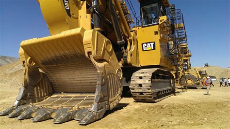 biggest excavator world|largest excavator cat makes.